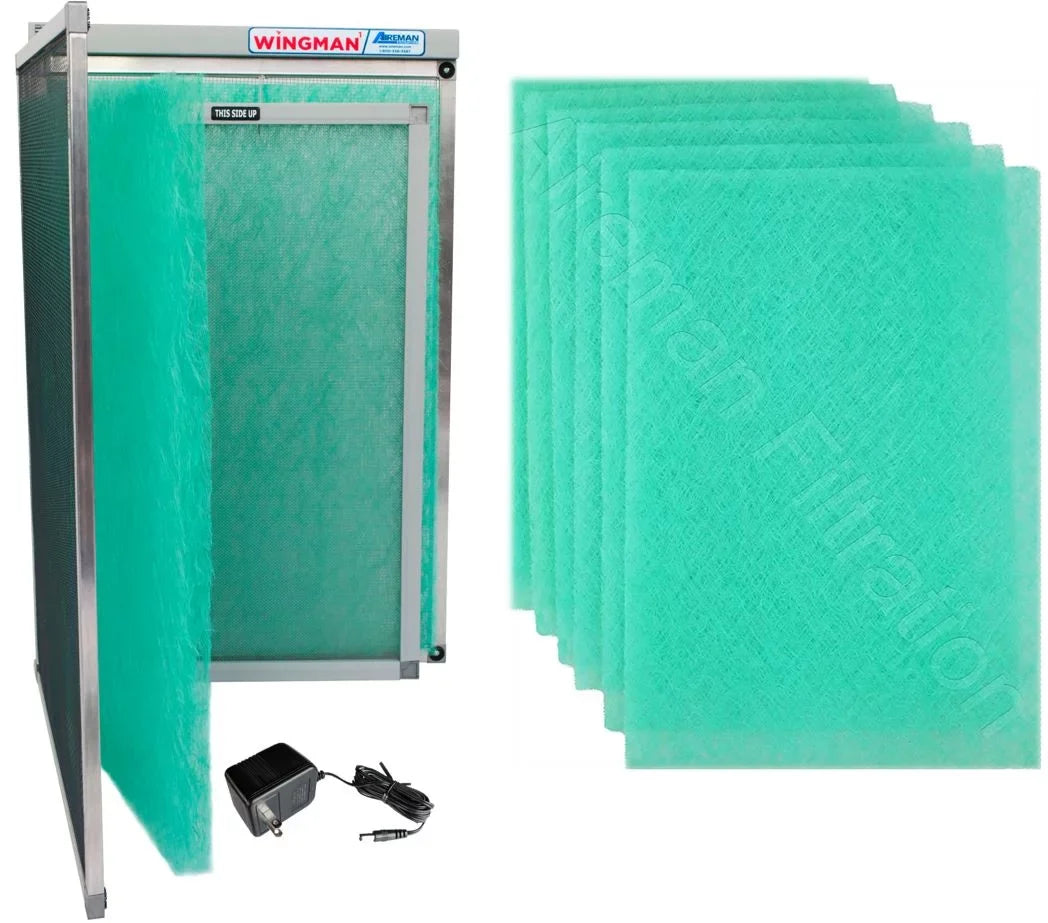 16x24x1 Electronic Air Filter Including Year Sizeupply of Replacement Pads - Homeowner Installed- Sizeimply Replace Your Current AC Furnace Air Filter and PLUG IT IN!