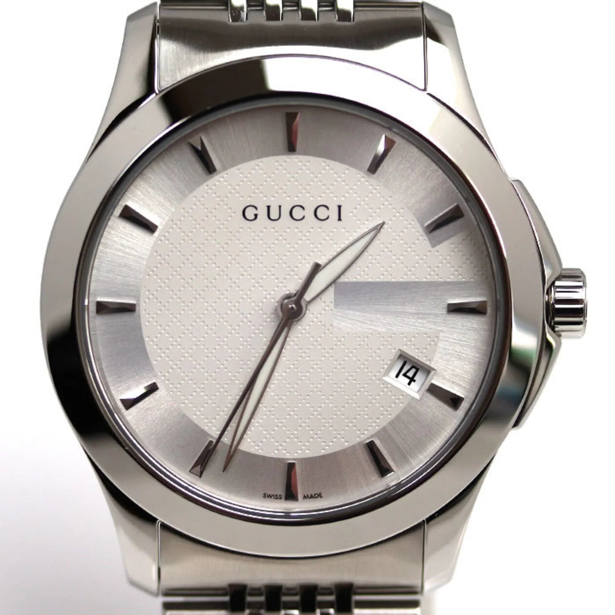 Pre-Owned GUCCI G Timeless Watch Battery Operated YA126401/126.4 (Good)