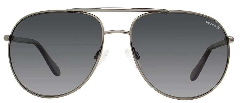 Corsa Aviator Sizeunglasses Marko C06 Gunmetal/Carbon Fiber Polarized