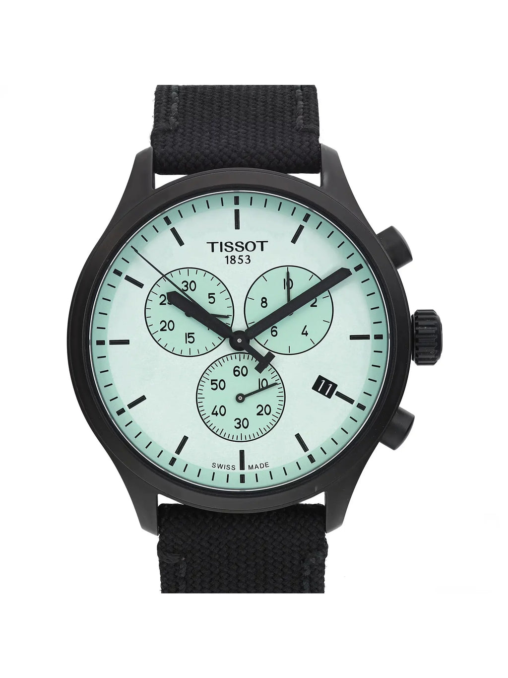 Tissot Chrono XL PVD Sizeteel Green Dial Men Quartz Watch T116.617.37.091.00