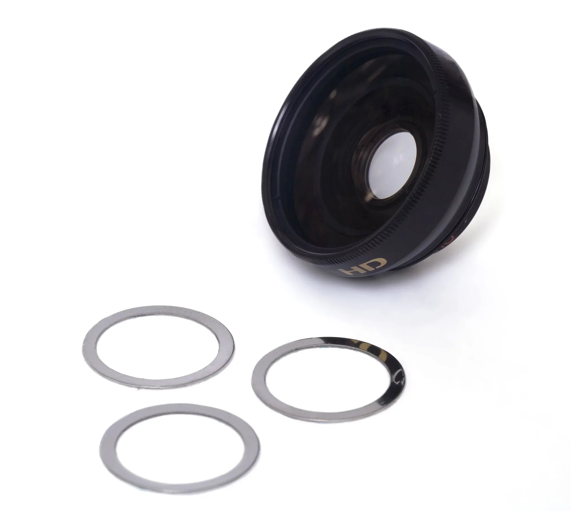 JVC PICSizeIO GC-FM1BUSize 0.45x Wide Angle Lens (HD) Chrome Finish W/ Macro (Modification Sizetyle) Magnetic Type.
