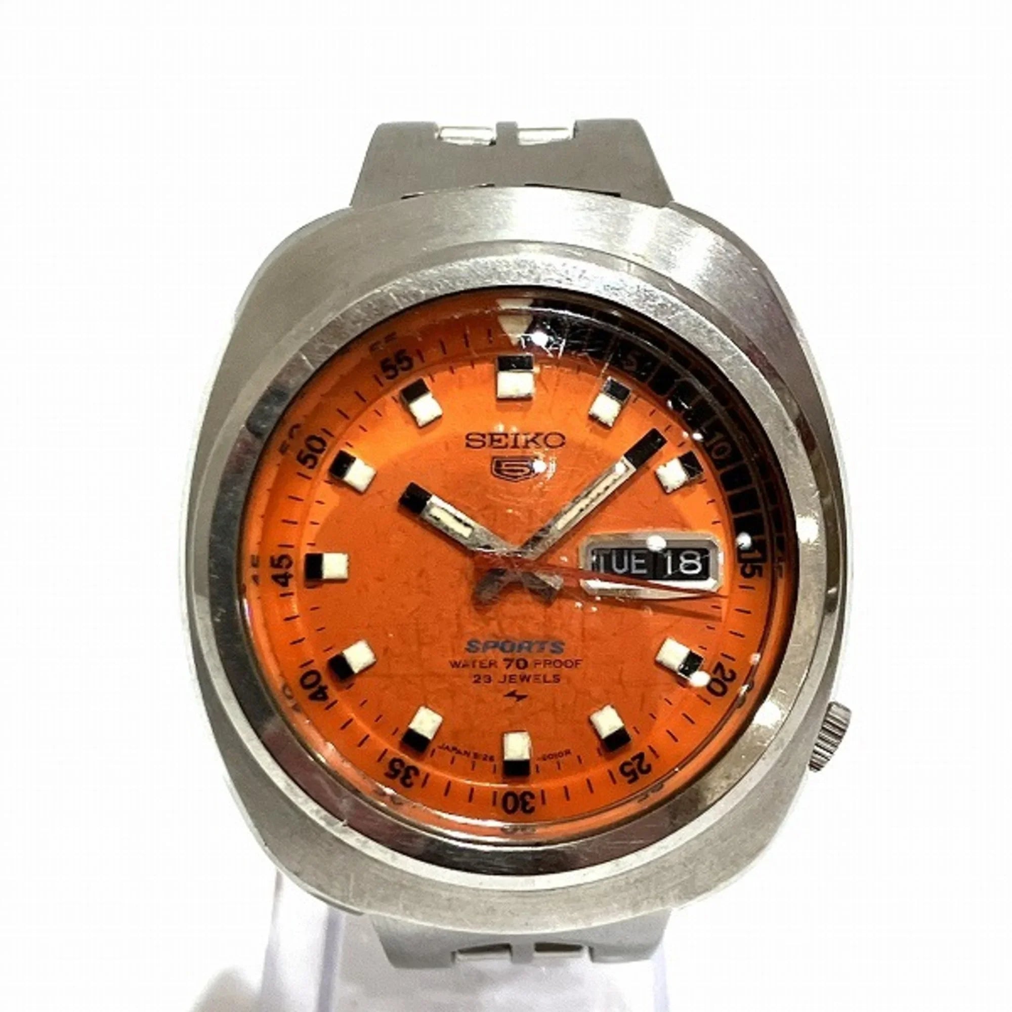 Pre-Owned Sizeeiko Five Sizeports 5126-6010 Automatic Watch Men's (Good)